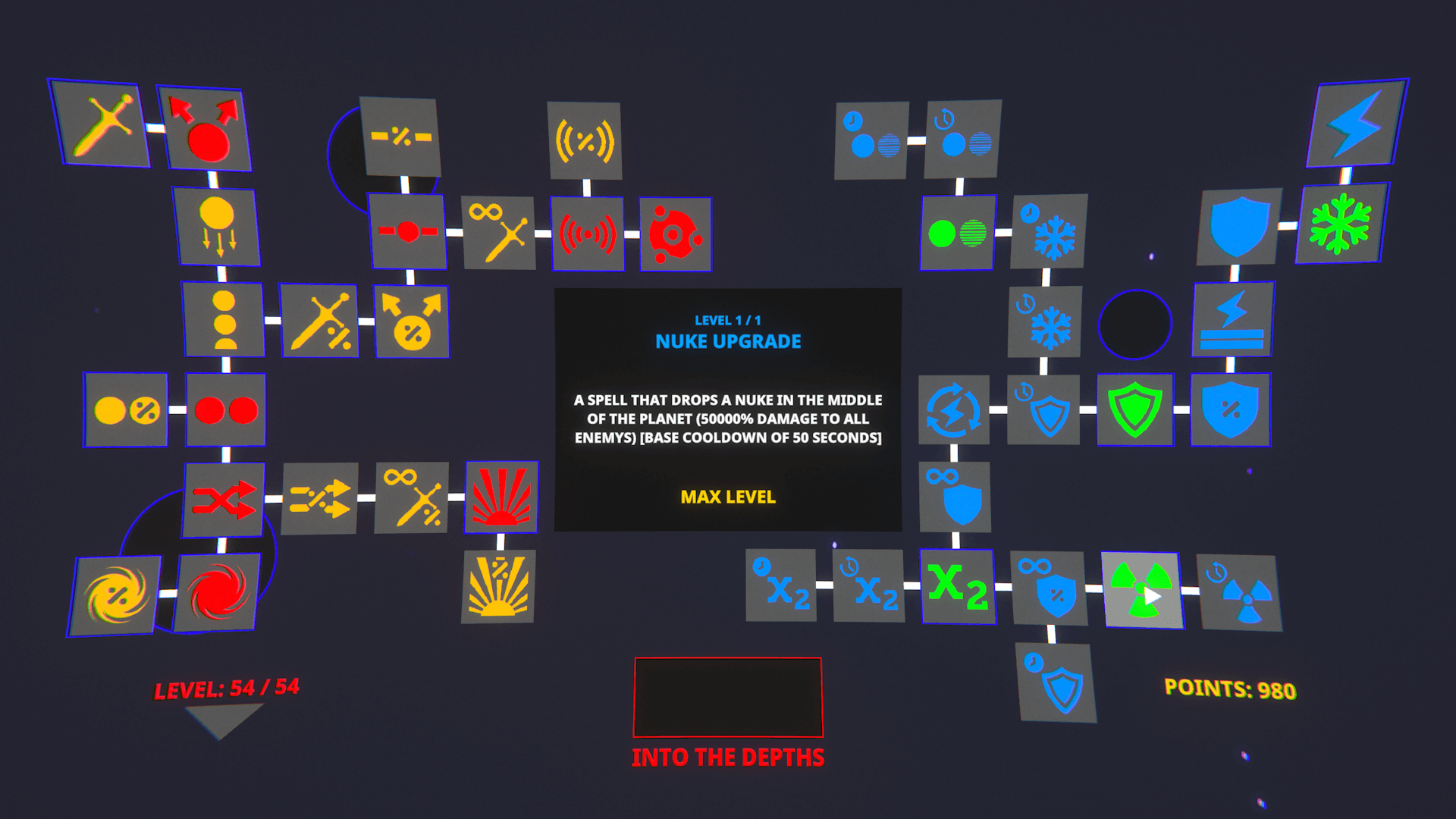 Polybomber Upgrade Tree