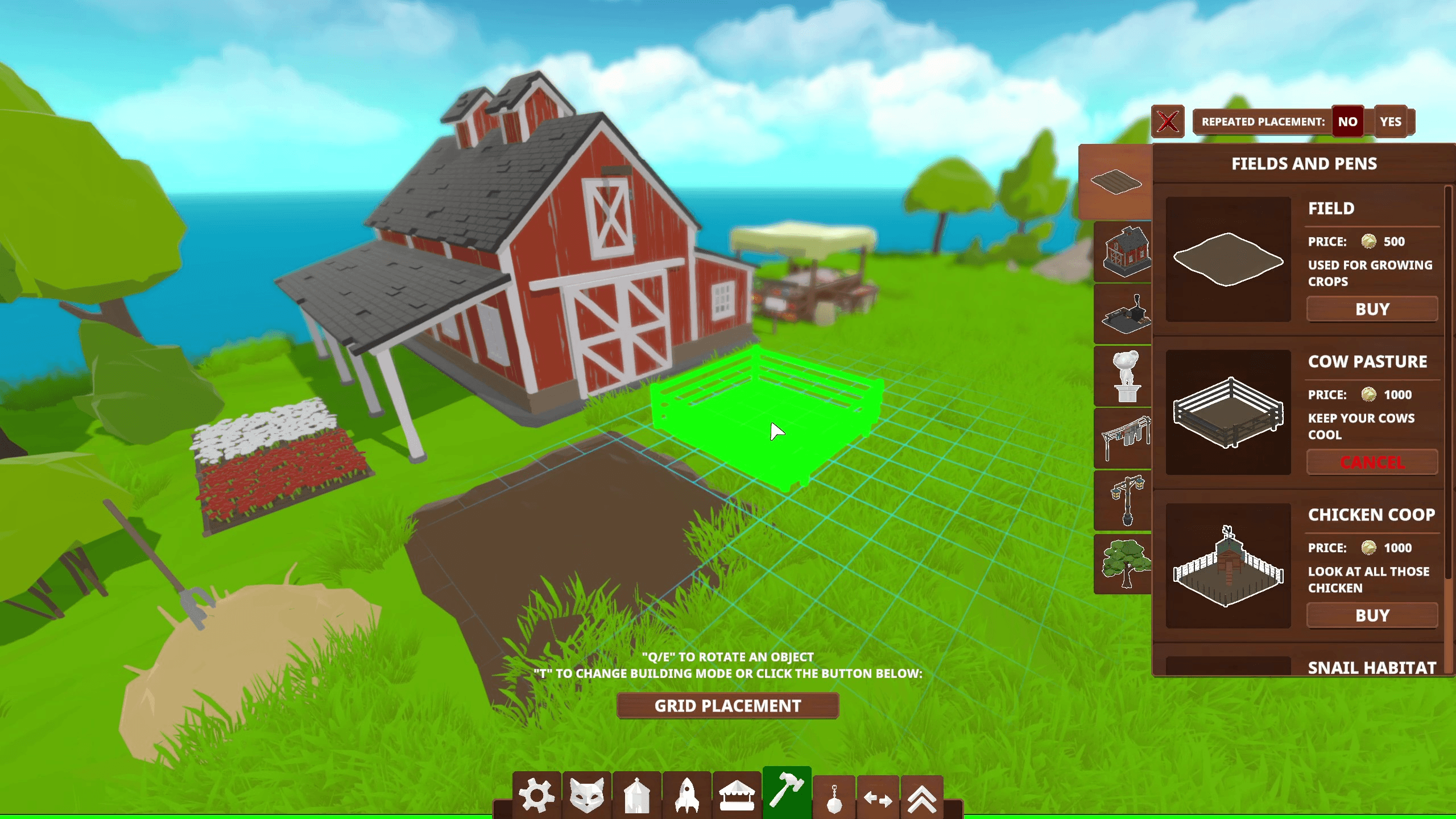 Animal Clicking Buildmode