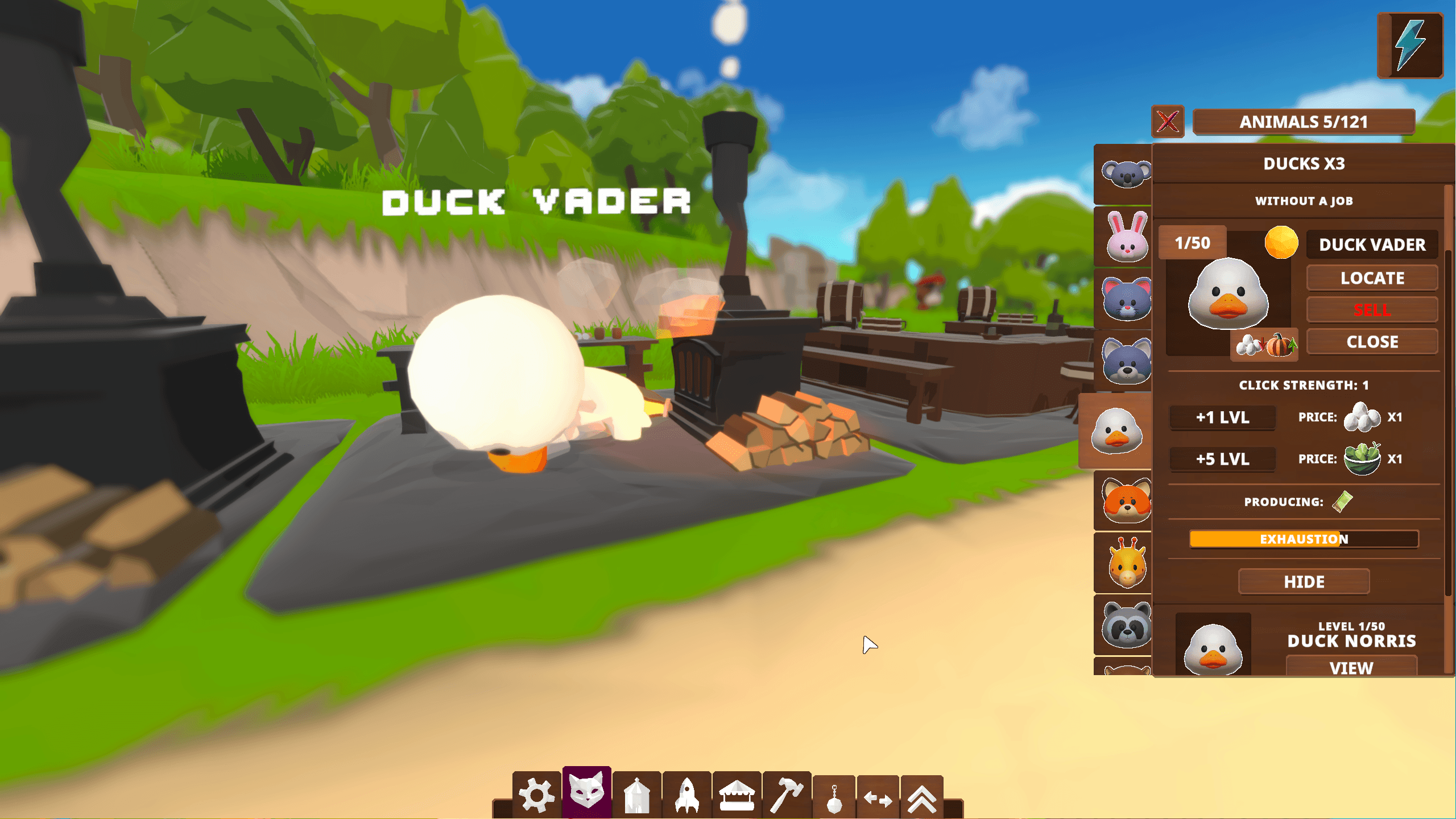 Animal Clicking Animals